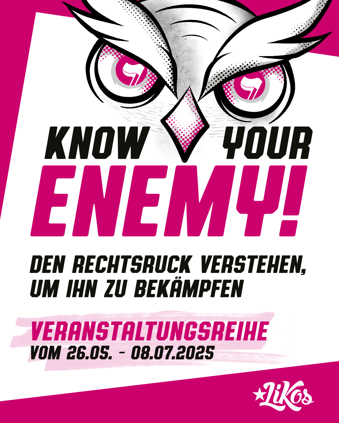 „Know your Ememy!“ – Den Rechtsruck verstehen, um ihn zu bekämpfen