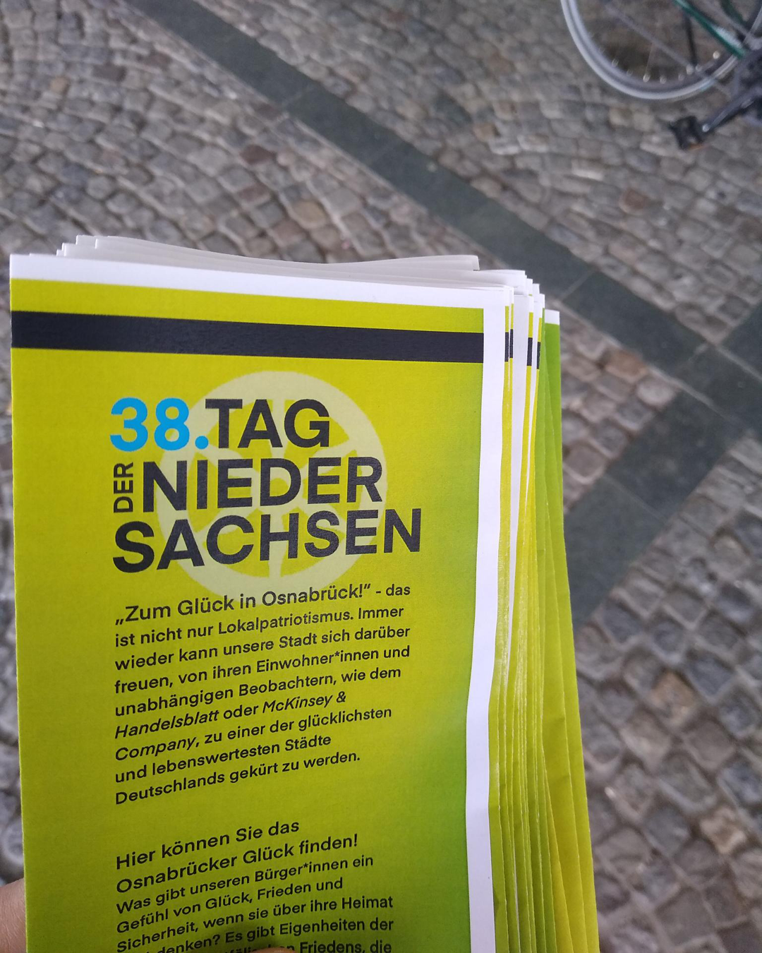 „Niedersachsentag 2025: Zum Glück in Osnabrück!“
