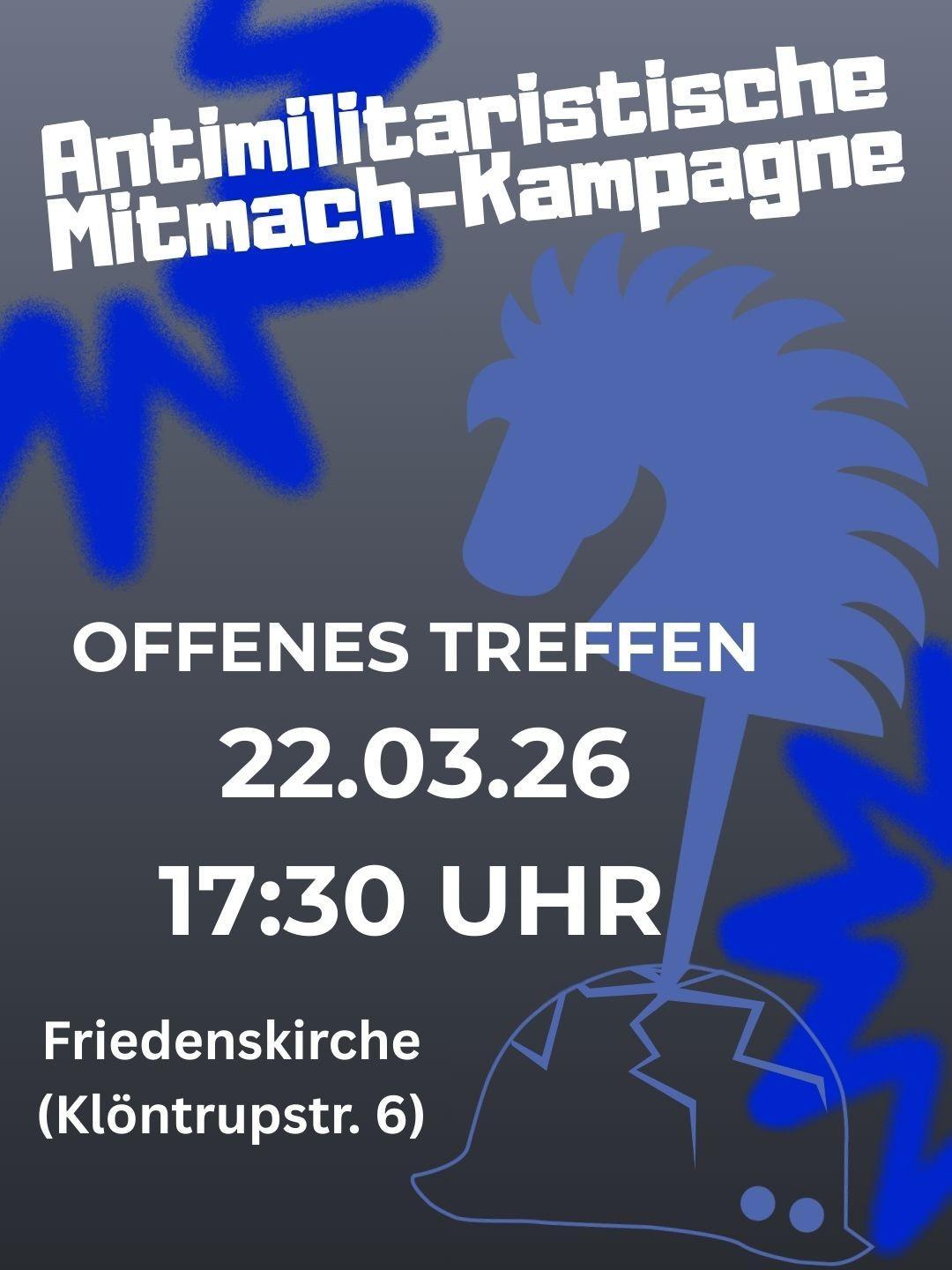 Antimilitaristische Mitmach-Kampagne – Offenes Treffen